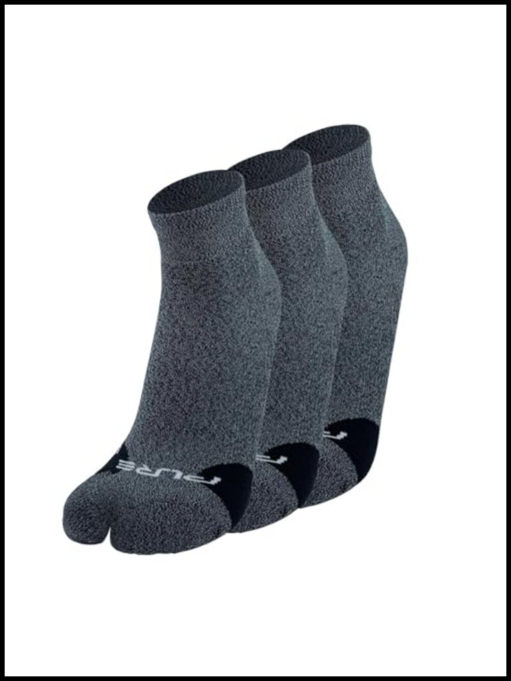 Bunion Relief Split Toe Ankle Athletic Socks Seamless Moisture Wicking